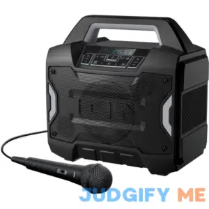 ION Audio Sport Boom All-Weather Rechargeable Speaker with Microphone