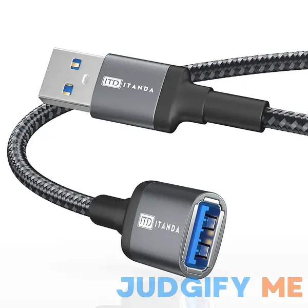 ITD ITANDA USB Extension Cable USB 3.0 Extension Cord Type A Male to Female 5Gbps Data Transfer for Keyboard