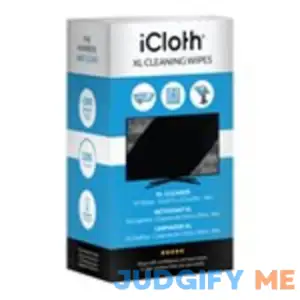 Icloth Extra Large Monitor And Tv Screen Cleaner Pro-grade Individually Wrapped Wet Wipes