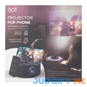 Ijoy Mini Projector For Iphone With Remote Control