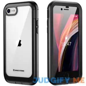 ImpactStrong iPhone 7/8 Case Ultra Protective Case with Built-in Clear Screen Protector Full Body Cover for iPhone 7 2016 /iPhone 8 2017