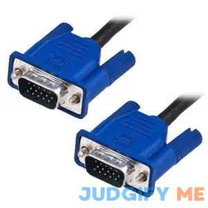 Importer520 HD15 Male to Male VGA Video Cable for TV Computer Monitor (5Ft