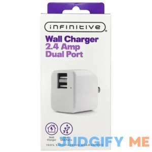 Infinitive Dual Port Wall Charger