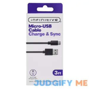 Infinitive Micro USB 3' Charge & Sync