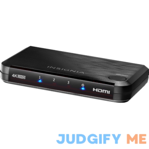 Insignia 3-Port HDMI Switch with 4K 60Hz and HDR Pass-Through