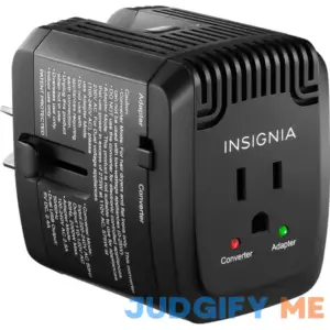 Insignia All-in-One Travel Adapter and Converter with 2 USB Ports