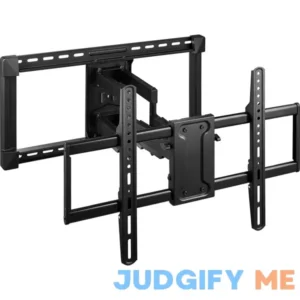 Insignia Full-Motion TV Wall Mount Black 42" x 90" x 22" Bracket