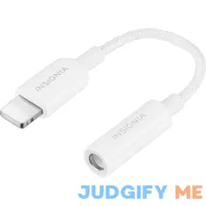 Insignia Lightning to 3.5 mm Headphone Adapter