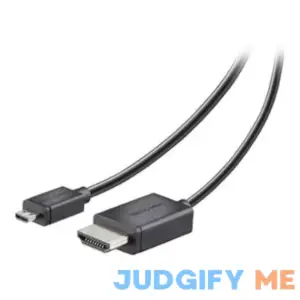 Insignia Thin Micro to HDMI Cable 8" Cable NS-PG08591-C