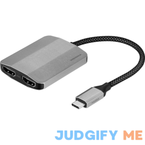 Insignia USB-C to Dual 4K HDMI Adapter
