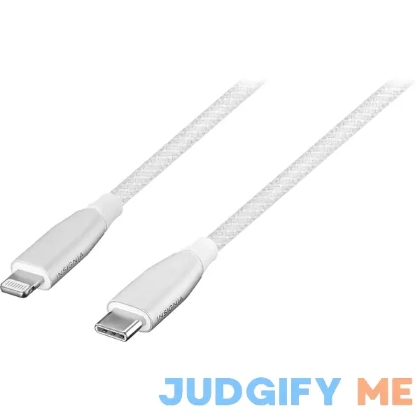 Insignia USB-C to Lightning Charge-and-Sync 4 Insignia USB-C to Lightning Charge-and-Sync 4
