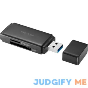 Insignia USB-C/USB 3.0 to SD and microSD Memory Card Reader