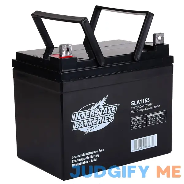 Interstate Batteries 12v 35ah Battery Sla AGM Vrla Rechargeable Replacement for Ups Backup Power SLA1155 Interstate Batteries 12v 35ah Battery Sla AGM Vrla Rechargeable Replacement for Ups Backup Power SLA1155
