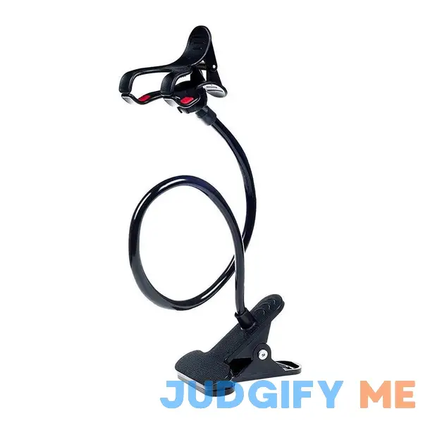 Itart Plastic Flexible Long Arms Gooseneck Clip Clamp Stand Universal Cell Phone Holder Itart Plastic Flexible Long Arms Gooseneck Clip Clamp Stand Universal Cell Phone Holder