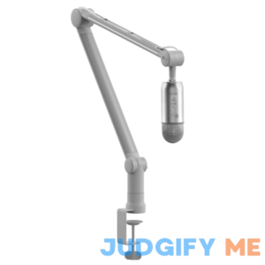 Ixtech Boom Arm Adjustable 360° Rotatable Microphone Sturdy Stainless Steel Mic Desk