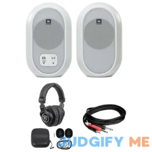 JBL 104-BT Compact Desktop Reference Monitors with Bluetooth