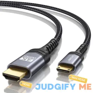 JSAUX Mini HDMI to HDMI Cable 6FT