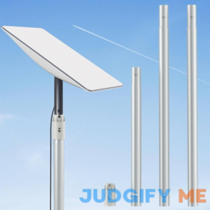 Jangker Starlink Pole Mount Starlink Rv Mount Kit Features a Durable 2'' Diameter Pole