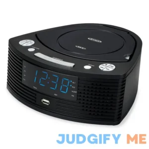 Jensen Stereo Compact Disc Player with Am/fm Digital Dual Alarm Clock Radio