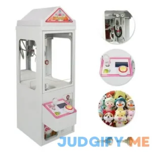 Joruguna Mini Claw Crane Machine 110v Metal Case Bar Candy Toy Catcher Shake-Proof