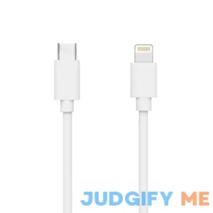 Just Wireless 4' Lightning to USB-C PVC Cable