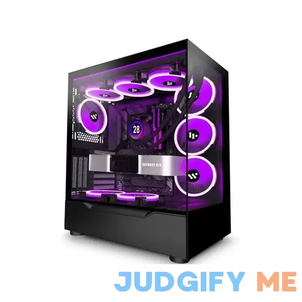 KEDIERS PC Case E-ATX Tower Tempered Glass Gaming Computer Case with 4 PWM ARGB Cases Fans KEDIERS PC Case E-ATX Tower Tempered Glass Gaming Computer Case with 4 PWM ARGB Cases Fans
