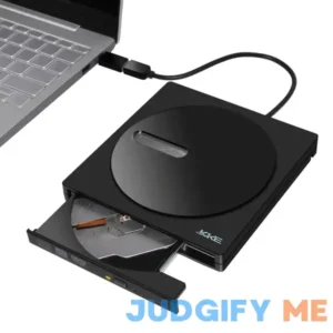 KKE External DVD Drive for Laptops with USB & Type C Interface