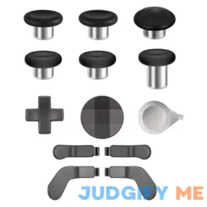 KOOWOD Accessories for Xbox Elite Controller Series 2-13 in 1 Replacement Paddles Thumbsticks Analog Sticks Joystick Parts Repair Kit Component Set with 2