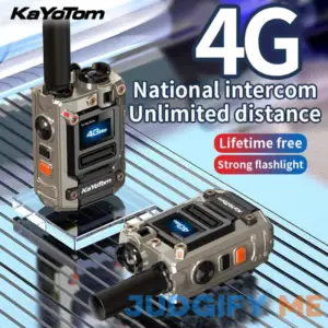 KaYoTom M8 Global-PTT POC 4G Walkie Talkie | Two-Way Radio | Professional Long Range Communicator