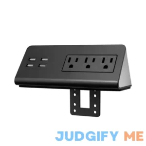 Kable Kontrol Desk Clamp Power Strip with 4 Usb-A Ports