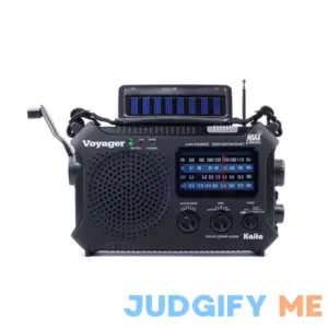 Kaito Powered Emergency Am/fm/SW NOAA Weather Alert Radio with Solar