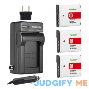 Kastar NP-BG1 Battery and Charger Kit for Sony NP-FG1