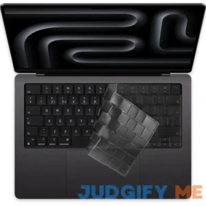 Keyboard Cover Skin for 2024-2021 MacBook Air & Pro/Max with M3 M2 M1 Chip 15.3" 13.6" 14.2" 16.2 inches A3114 A3113 A2941 A2681 A2992 A2991 A2918
