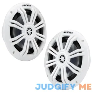 Kicker 49KM604W KM 6.5" 4 Marine Coaxial Speakers