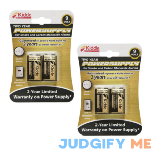 Kidde 9-Volt Smoke Detector Replacement Battery 21026967