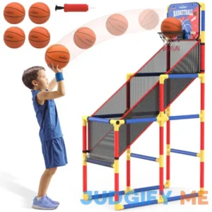 Kids Arcade Basketball Game With Electronic Scoreboard and Cheer Sounds