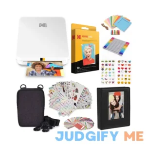 Kodak Step Slim Instant Photo Printer Gift Bundle