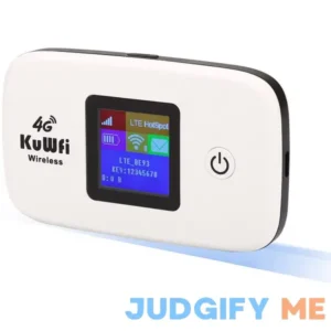 KuWFi 4G LTE Mobile WiFi Hotspot Unlocked Travel Wireless 4G Router with SIM Card Slot Support LTE B5