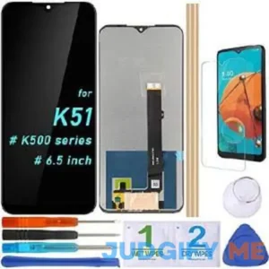 LCD Screen Replacement Touch Display Digitizer Assembly for LG K51 K500 LM-K500UM K500UM3 K500MM K500QM