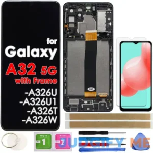 LCD Screen Replacement Touch Display Digitizer Assembly for Samsung Galaxy A32 5G 2021 A326 SM-A326U A326U1 A326T A326W 6.5