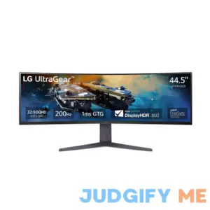 LG 45" UltraGear QHD 1ms 200Hz Curved Gaming Monitor with USB Type-C