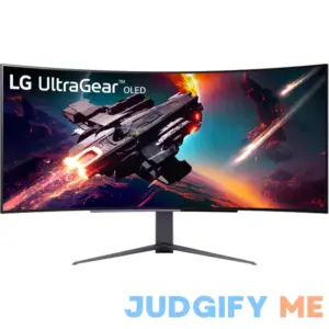 LG UltraGear 45" OLED Curved WQHD 240Hz 0.03ms FreeSync and NVIDIA G-SYNC Compatible Gaming Monitor with HDR400