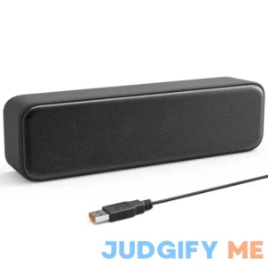 LIELONGREN USB Computer /Laptop Speaker with Stereo Sound & Enhanced Bass
