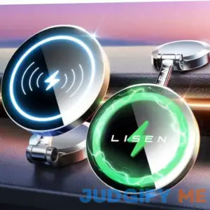 LISEN for Magsafe Car Mount Charger 15W iPhone Wireless Car Charger Ultra-Magnetic Car Phone Holder
