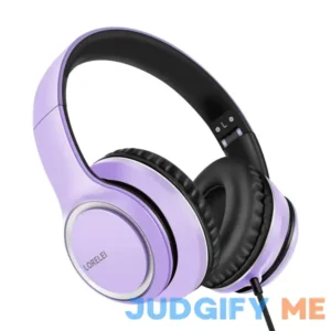 LORELEI X8 Over-Ear Wired Headphones with Microphone with 1.45m-Tangle-Free Nylon Line&3.5mm Plug