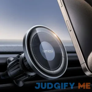 Lamicall Fits MagSafe Car Mount - [20 Strong Magnets] Magnetic Phone Holder for Your Car - Hands Free Car Phone Holder for iPhone 15 14 13 Pro Plus
