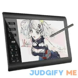 Large 10x6 Inch Digital Drawing Art Tablet Sketch Pad with Pen