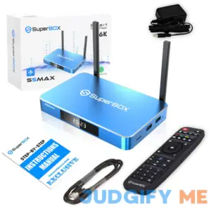 (Latest) 2024 S5 MAX Bundle 6K TV Box6k Ultra HD with Built-in Voice Control System - includes Detailed Setup Guide by Seller