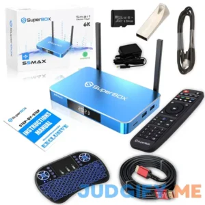 (Latest) 2024 S5 MAX Bundle TV Box: 8K HDMI Cable