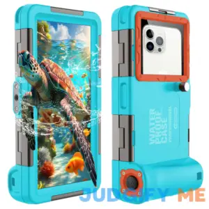 Latest Upgrade Universal Waterproof Phone Case for Snorkeling and Diving [50ft/15m] Underwater Phone Case for iPhone 15/14/13/12 Pro Max Samsung